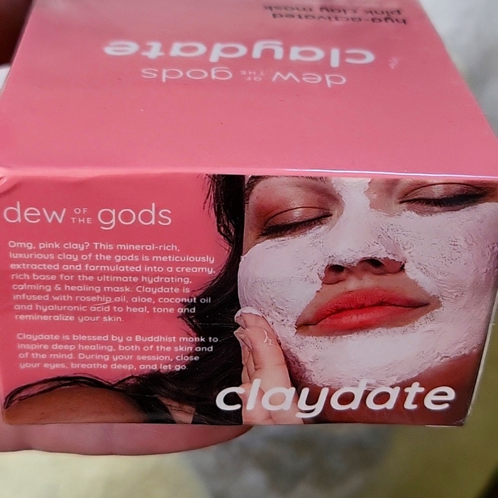 Do of the gods clay date high activated pink clay mask for deep nourishing